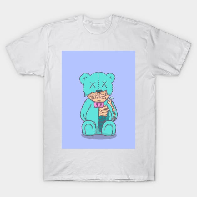 "Teddy Bones" T-Shirt by kunstknecko